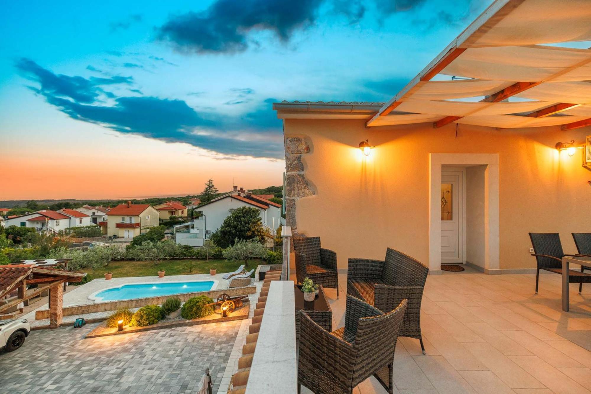 Apartment Marina Kornić Buitenkant foto